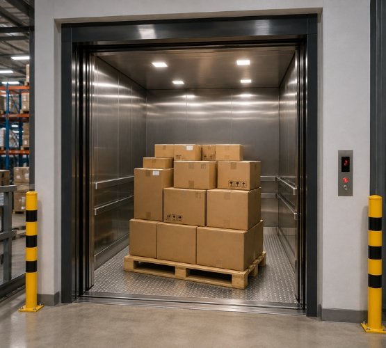 Hydraulic Goods Elevator